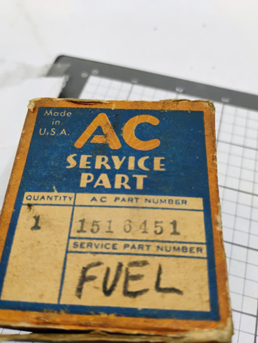 AC 1516451 Fuel Gas Gauge  NOS Made in USA