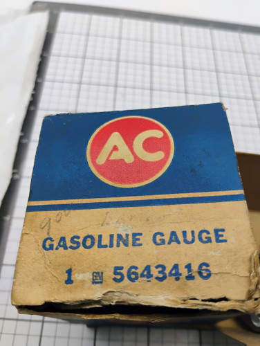 Chevrolet Truck 1960-63 AC 5643416 Gas Fuel Gauge NOS Made in USA