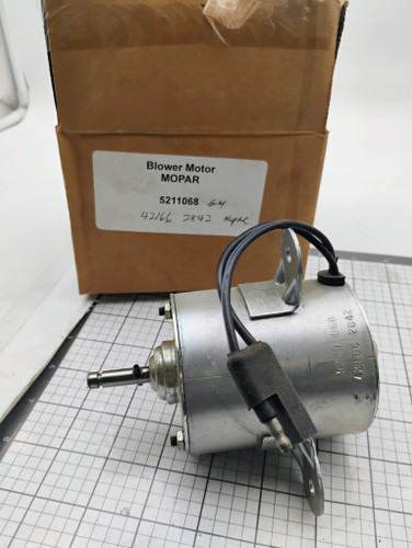 Mopar 5211068 Blower Motor NOS Made in USA