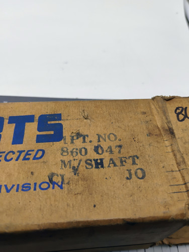 Dodge 49-52 Plymouth 49-54 Mopar 860047 Transmission Main Shaft NOS Made in USA