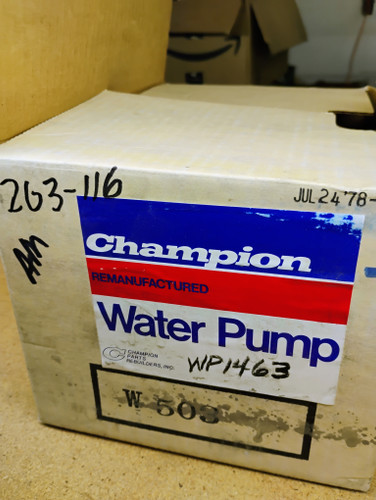 Mopar 170 198 225 1960-83 Water Pump Rebuilt AfterMarket WP1463 Made in USA