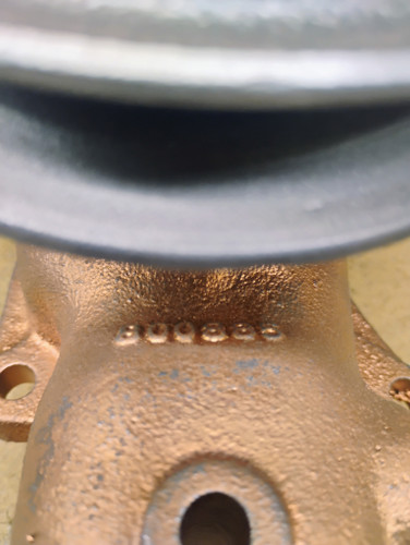 1966-71 Jeep CJ DJ 134 F-Head Rebuilt Water Pump WP-1411 800885