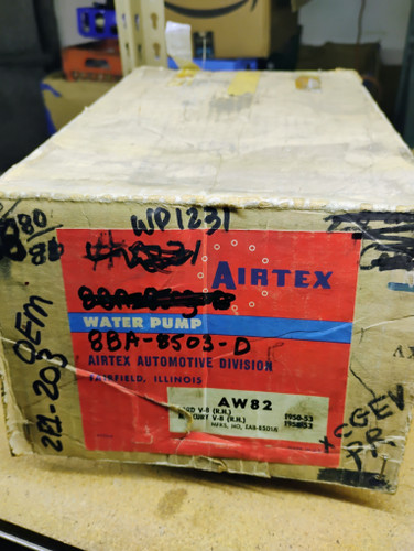 Mercury 1952-53 Ford 1950-53 8BA-8503-D R.H. Rebuilt OEM Water Pump WP1231