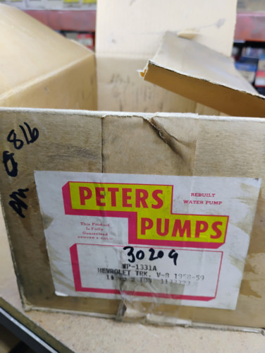 Chevrolet Truck 8 Cyl 1956 1957 1958 Rebuilt AfterMarket Water Pump WP1331A