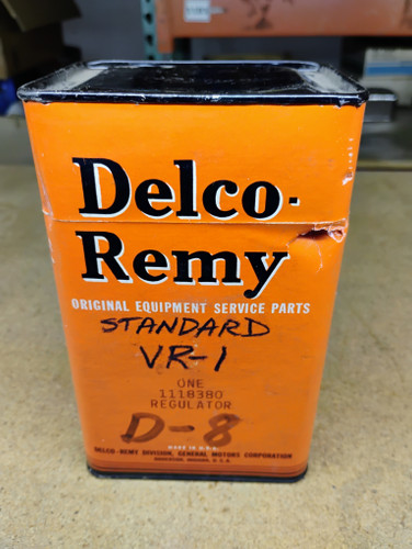 Delco Remy 1118380 6V Voltage Regulator NOS Made in USA Un-Opened!