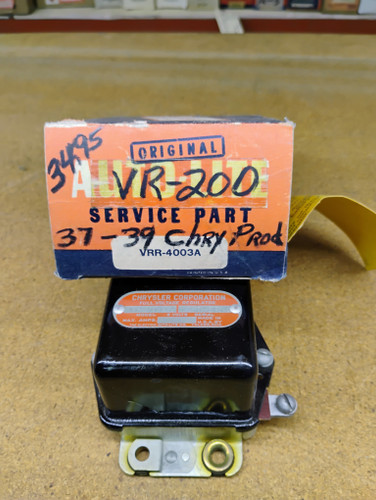 Chrysler Parts VRR-4003A Voltage Regulator NOS Made in USA