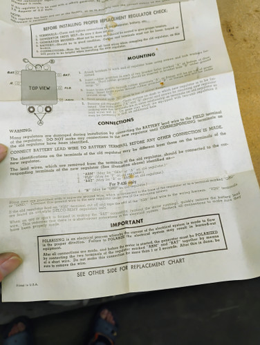 Western P13 Voltage Regulator Rebuilt Made in USA VR13
