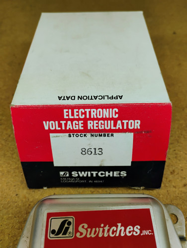 Ji Switches 8613 Voltage Regulator Rebuilt Made in USA