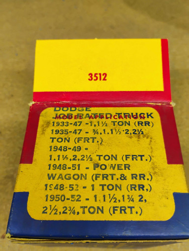 Mopar 1311039 Wheel Cylinder Service Pkg NOS Made in USA