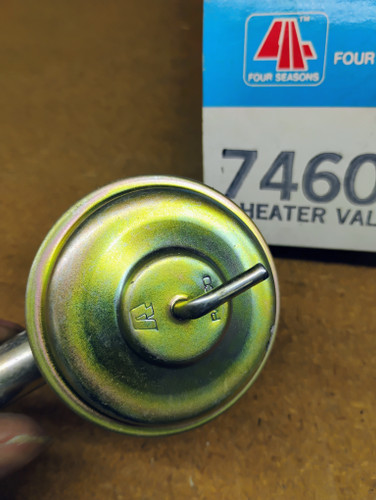 HVAC Heater Valve 74606 for 63-68 Olds Cutlass GTO Buick LeSabre Pontiac