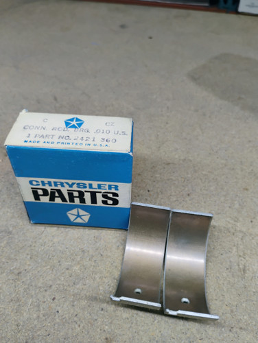 Chrysler Parts 2421360 Connecting Rod Bearing .010 NOS Made in USA