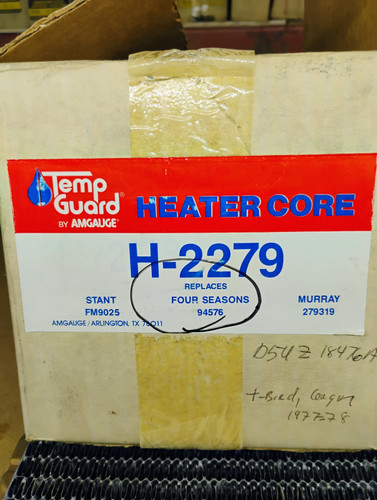 Amgauge H2279 Heater Core 94576 279319 NORS Made in USA