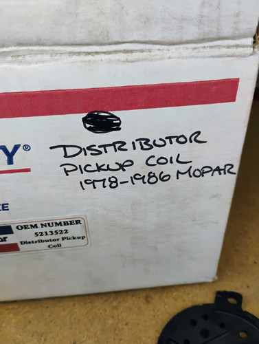Mopar 5213522 Distributor Pickup Coil NOS Made in USA 2-Pack!