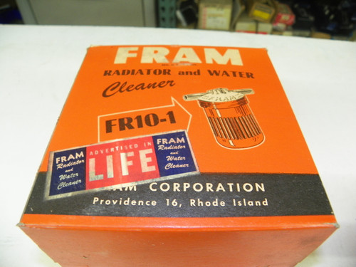 Fram FR10-1 Radiator and Water Cleaner NOS Made in USA