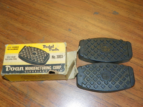 Anchor 3003 Universal Brake Clutch Pedal Pads 1925-1937 Vintage NORS