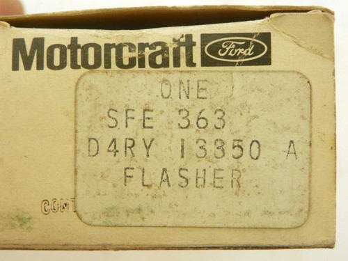 Motorcraft SF-363A / D4RY-13350-A Flasher (Ford Fiesta/Capri 1973-1980)