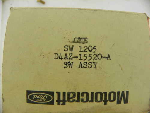Motorcraft SW-1205 / D4AZ-15520-A Back Up Switch Fitment (Ford Full-Size 1974-1975)
