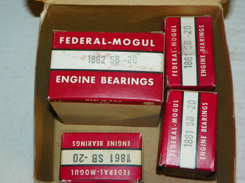 Oliver 77 Series 1948-59 Waukesha Federal Mogul Engine Bearings 900M-20 .020