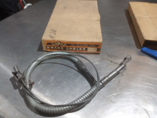 Chrysler DeSoto Dodge Plymouth 1936-37 NOS Supco Rear Brake Cable BX-498. Shop vintage car parts at ocpnw.com!