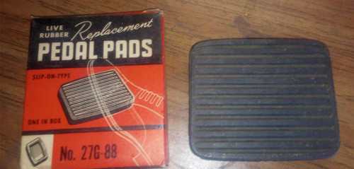 Buick 1948-52 Dynaflow repl 1331810 Slip-On Type Replacement Brake Pedal 27G-88 img 1