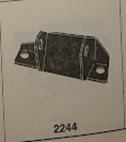 Ford 1965-67 Front Motor Mount 2244. Shop vintage car parts at ocpnw.com!