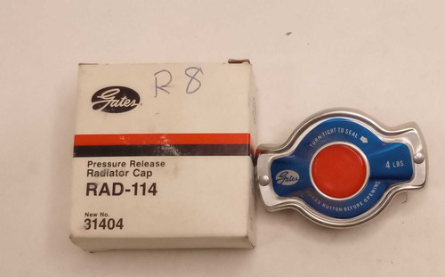 Corvette 1953-55 AMC 1949-51 many 50s NOS Gates RAD-114 Pressure Cap 31404. Shop vintage car parts at ocpnw.com!