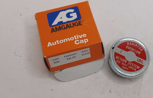 AmGauge R24 Radiator Pressure Cap FITS 71-79 GMC Chevrolet 52-75 Triumph See des. Shop vintage car parts at ocpnw.com! AmGauge R24 Radiator Pressure Cap FITS 71-79 GMC Chevrolet 52-75 Triumph See des. Shop vintage car parts at ocpnw.com!