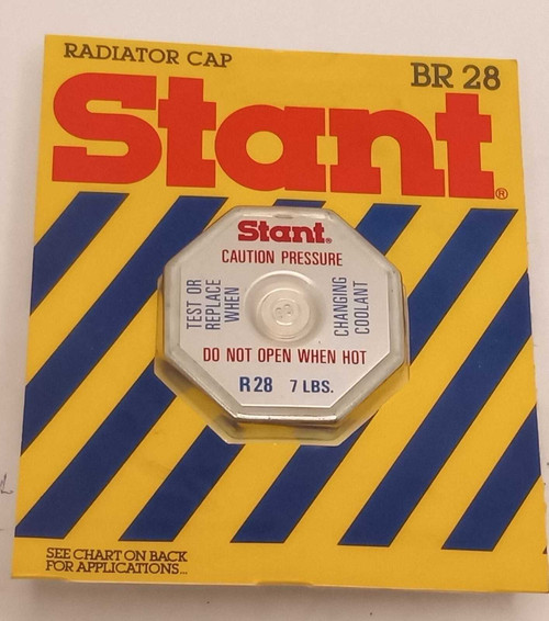 Stant BR28 Radiator Cap 7 49 Oldsmobile 98 52-53 Willys Aero (See Desc for Fit). Shop vintage car parts at ocpnw.com! Stant BR28 Radiator Cap 7 49 Oldsmobile 98 52-53 Willys Aero (See Desc for Fit). Shop vintage car parts at ocpnw.com!