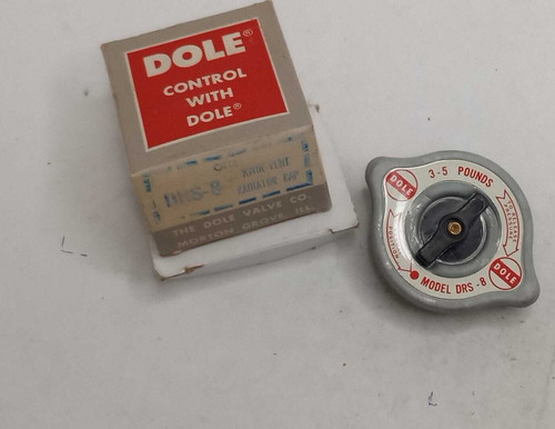 Dole DRS-8 Radiator Cap FITS Dodge Fiat DeSoto 49-53 (See Descr for All Fitment). Shop vintage car parts at ocpnw.com!