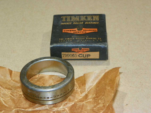 Timken 799065 Tapered Roller Bearing Cup Made in USA. Shop vintage car parts at ocpnw.com!