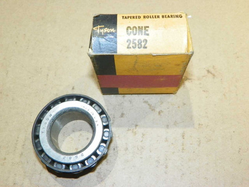 Tyson 2582 Tapered Roller Bearing Cone Made in USA. Shop vintage car parts at ocpnw.com!