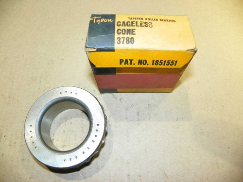 Tyson 3780 Tapered Roller Bearing 3780 Cone Cageless Made in USA. Shop vintage car parts at ocpnw.com!