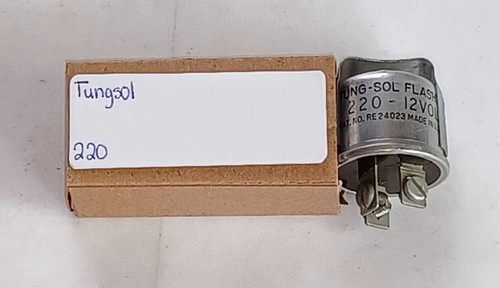Tung-Sol 220 12V Flasher FITS Imports 70-73 240Z 61-73 Fiat 55-73 MG Many More. Shop vintage car parts at ocpnw.com! Tung-Sol 220 12V Flasher FITS Imports 70-73 240Z 61-73 Fiat 55-73 MG Many More. Shop vintage car parts at ocpnw.com!