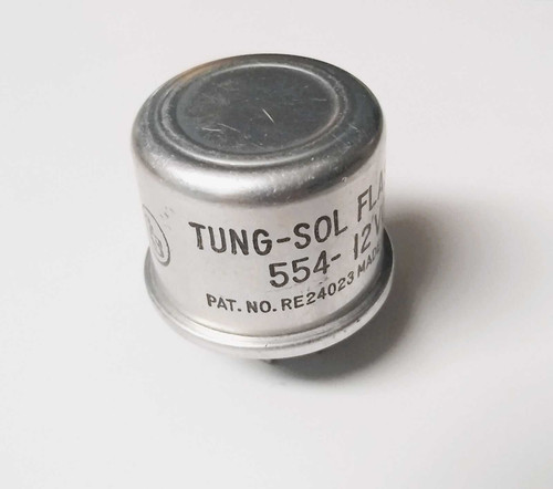 Tung-Sol 554 12V Signal Flasher fits Ford 1966 NOS. Shop vintage car parts at ocpnw.com!
