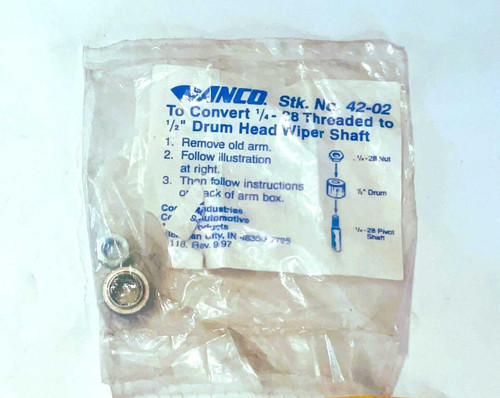 Anco No. 202 No. 42-02 Windshield Wiper Arm Shaft Adapters. Shop vintage car parts at ocpnw.com!