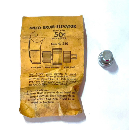 Anco 280 Drum Elevator for DH 130 Wiper Arms 1961 & Later Model Car NOS. Shop vintage car parts at ocpnw.com! Anco 280 Drum Elevator for DH 130 Wiper Arms 1961 & Later Model Car NOS. Shop vintage car parts at ocpnw.com!