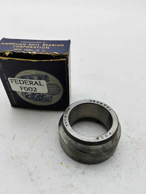 Federal Inner Race Bearing F002 (909502) NOS Made in USA. Shop vintage car parts at ocpnw.com! Federal Inner Race Bearing F002 (909502) NOS Made in USA. Shop vintage car parts at ocpnw.com!