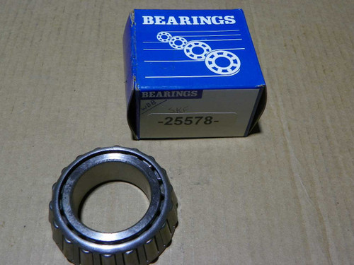 SKF Tapered Roller Bearing Cone # 25578 Made in USA. Shop vintage car parts at ocpnw.com!