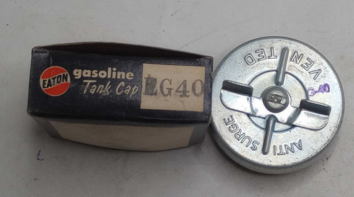 Eaton Gasoline Tank Cap G-40 Made in USA. Shop vintage car parts at ocpnw.com! Eaton Gasoline Tank Cap G-40 Made in USA. Shop vintage car parts at ocpnw.com!