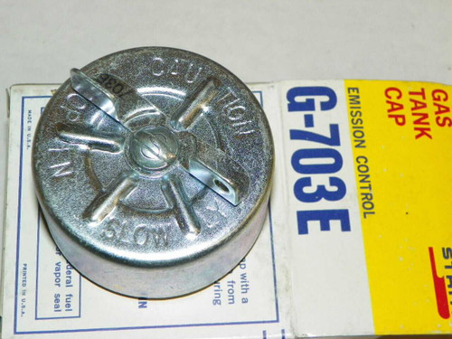 Stant G-703E Regular Fuel Gas Tank Cap NOS! Made in USA!. Shop vintage car parts at ocpnw.com! Stant G-703E Regular Fuel Gas Tank Cap NOS! Made in USA!. Shop vintage car parts at ocpnw.com!