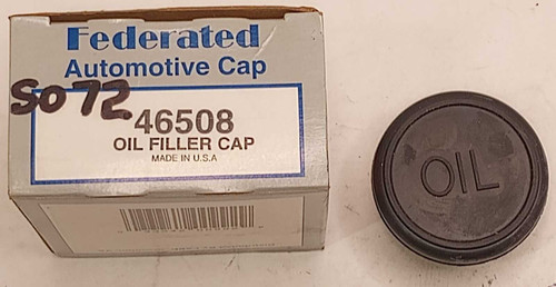 Federated 46508 Oil Filler Cap 72-74 El Camino 86 Jeep 76-79 Opel (See Desc). Shop vintage car parts at ocpnw.com! Federated 46508 Oil Filler Cap 72-74 El Camino 86 Jeep 76-79 Opel (See Desc). Shop vintage car parts at ocpnw.com!