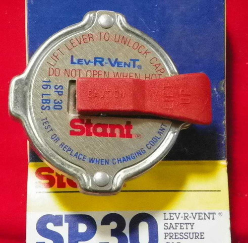 Stant SP-30 Lev-R-Vent Cap 16 LB 79-86 Jeep 75-85 Ford NOS (see desc for more). Shop vintage car parts at ocpnw.com!