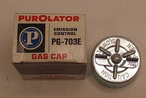 NOS Purolator PG-703E Fuel Gas Tank Cap Made in USA. Shop vintage car parts at ocpnw.com! NOS Purolator PG-703E Fuel Gas Tank Cap Made in USA. Shop vintage car parts at ocpnw.com!
