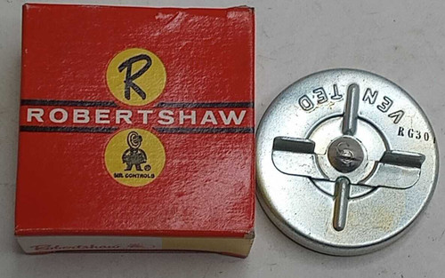 NOS Robertshaw RG-30A Fuel Gas Tank Cap Made in USA. Shop vintage car parts at ocpnw.com! NOS Robertshaw RG-30A Fuel Gas Tank Cap Made in USA. Shop vintage car parts at ocpnw.com!