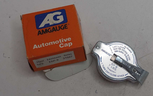 AmGauge SP9 Radiator Pressure Cap 7 LB Made in USA. Shop vintage car parts at ocpnw.com! AmGauge SP9 Radiator Pressure Cap 7 LB Made in USA. Shop vintage car parts at ocpnw.com!