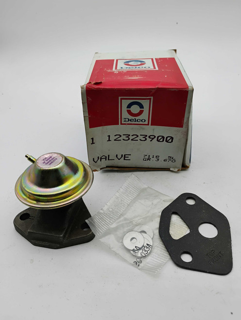NOS AC Delco EGR Valve 12323900. Shop vintage car parts at ocpnw.com! NOS AC Delco EGR Valve 12323900. Shop vintage car parts at ocpnw.com!