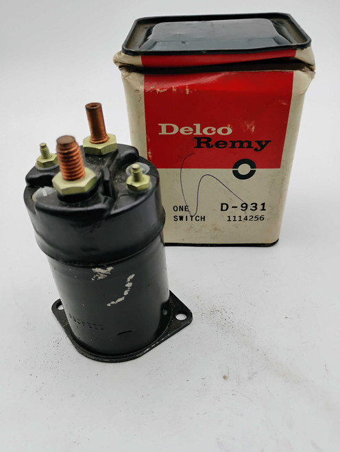Buick 401 V8 1960 NOS Delco Remy Starter Solenoid 1114256 D-931. Shop vintage car parts at ocpnw.com!