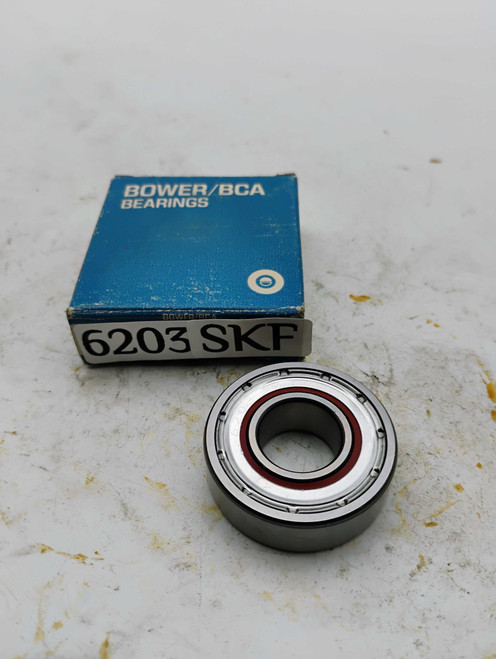 SKF 6203 Ball Bearing NOS Made in USA. Shop vintage car parts at ocpnw.com! SKF 6203 Ball Bearing NOS Made in USA. Shop vintage car parts at ocpnw.com!