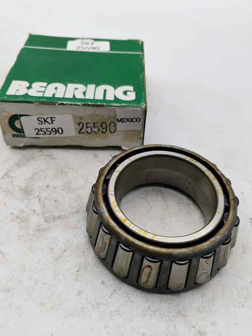 SKF 25590 Tapered Roller Bearing Cone NOS Made in Mexico. Shop vintage car parts at ocpnw.com! SKF 25590 Tapered Roller Bearing Cone NOS Made in Mexico. Shop vintage car parts at ocpnw.com!