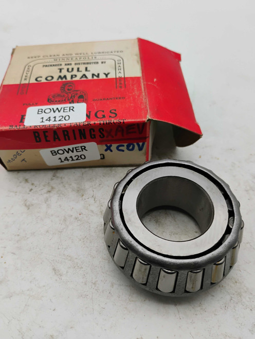 Bower 14120 Tapered Roller Bearing Cone NOS Made in USA. Shop vintage car parts at ocpnw.com! Bower 14120 Tapered Roller Bearing Cone NOS Made in USA. Shop vintage car parts at ocpnw.com!